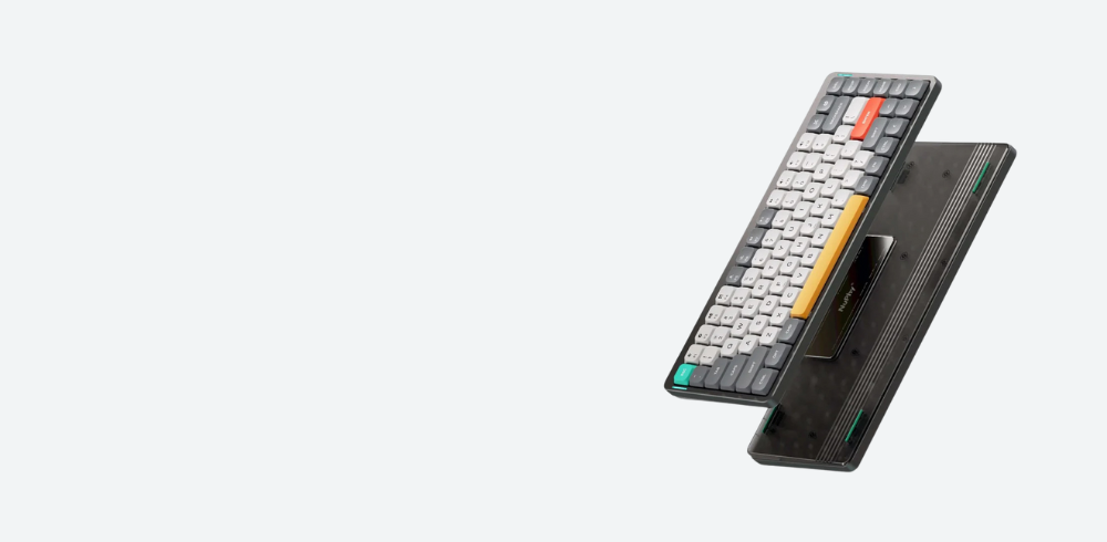 Clavier mécanique sans fil ultra-plat innovant à 75 %